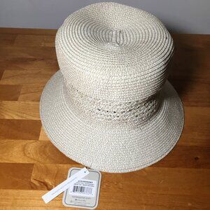 San Diego Hat Co Bucket Straw Sun Hat NWT
